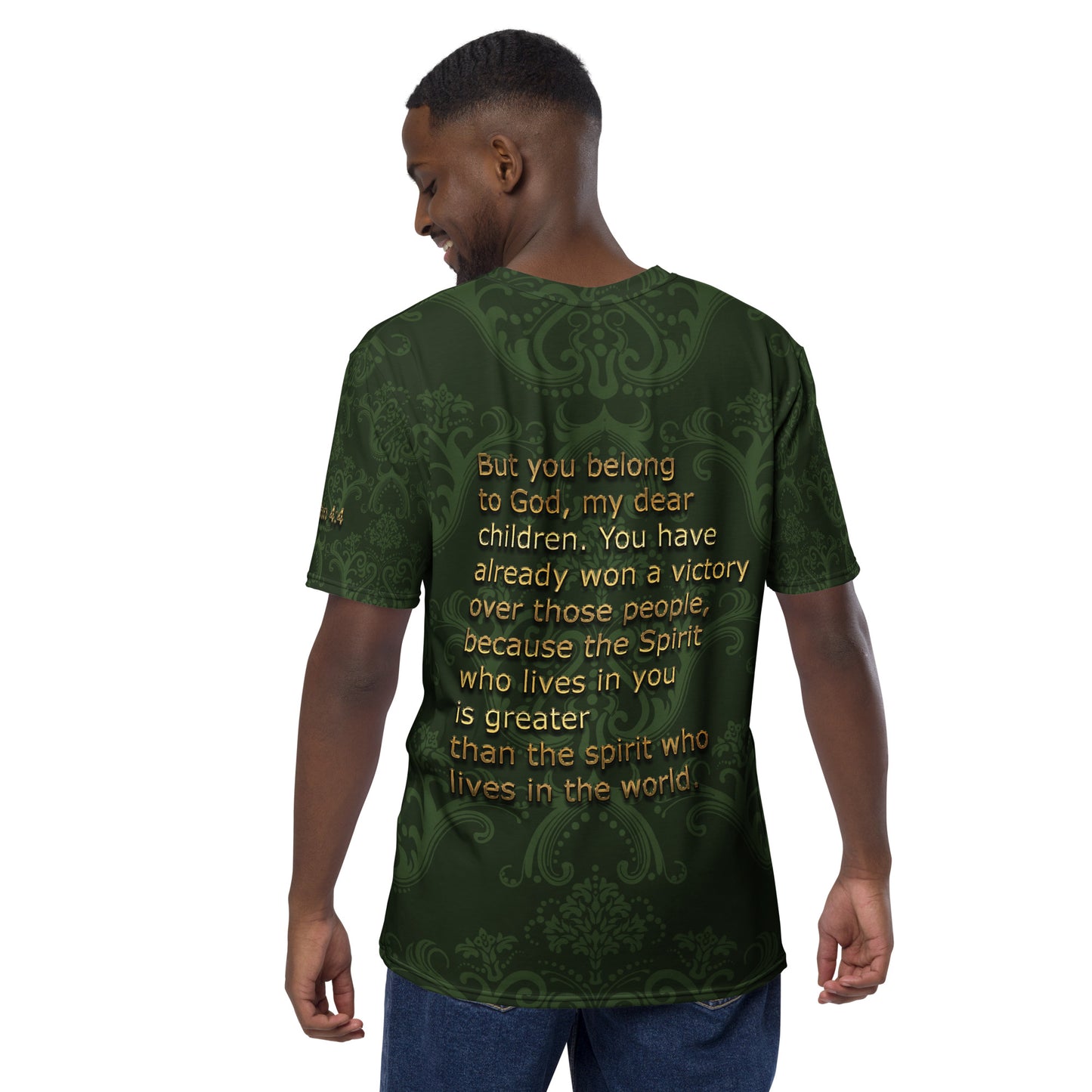 Greater Than-Green Men's t-shirt