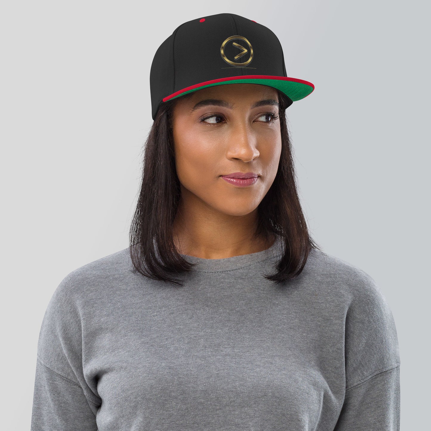 Greater Than-Snapback Hat