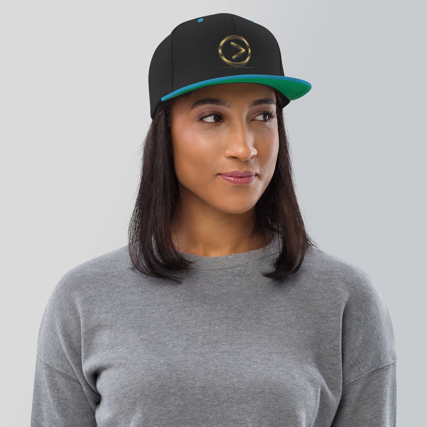 Greater Than-Snapback Hat