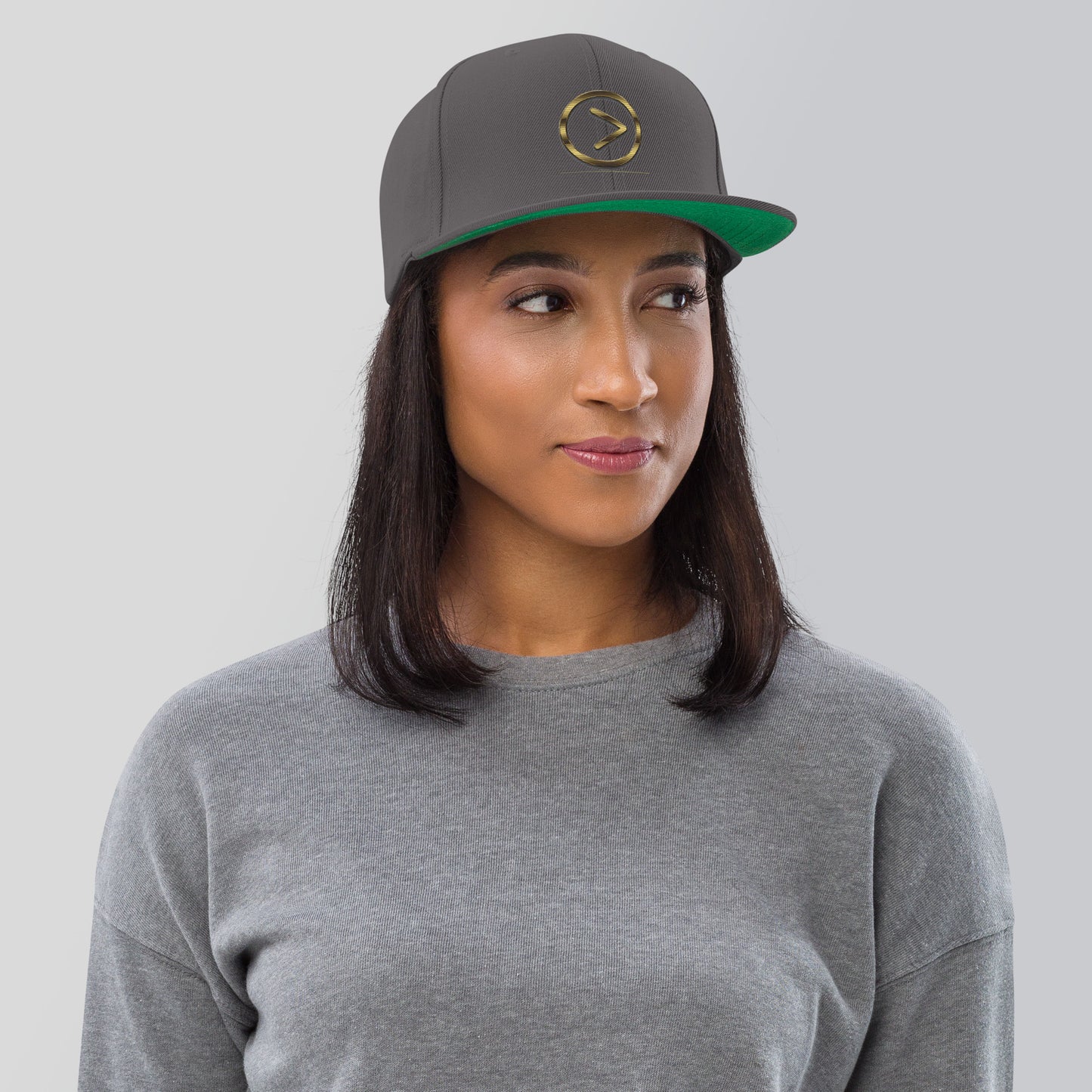 Greater Than-Snapback Hat