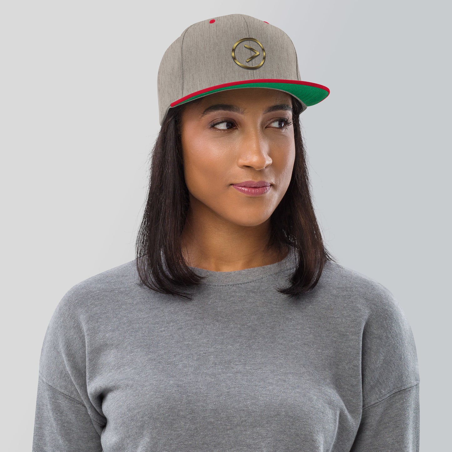 Greater Than-Snapback Hat