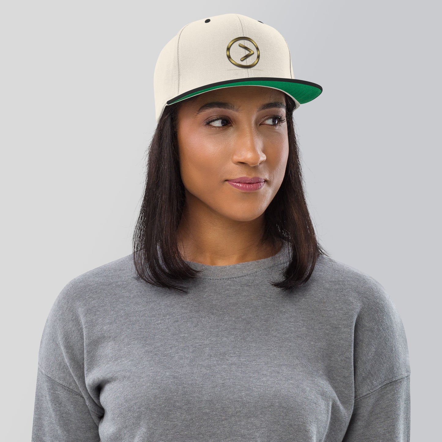 Greater Than-Snapback Hat