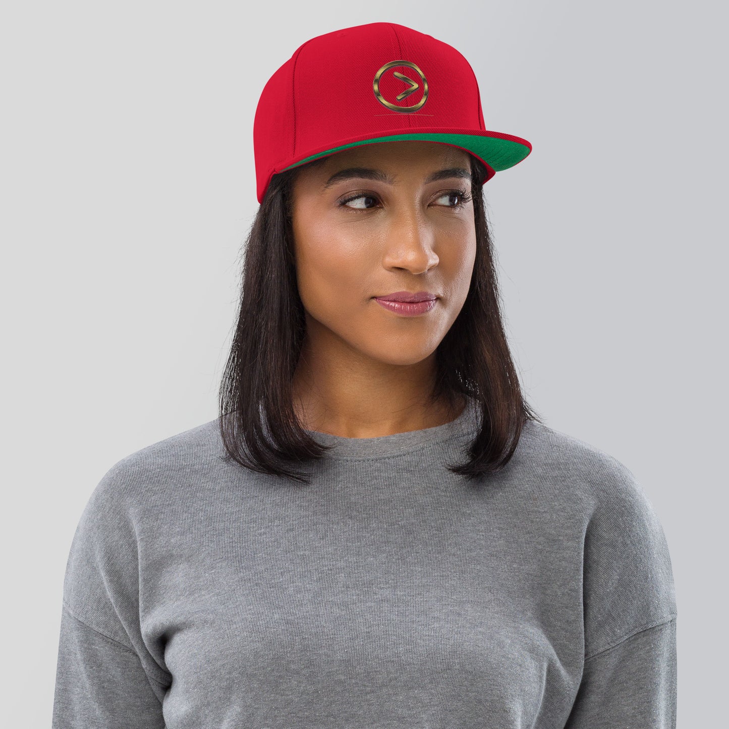 Greater Than-Snapback Hat