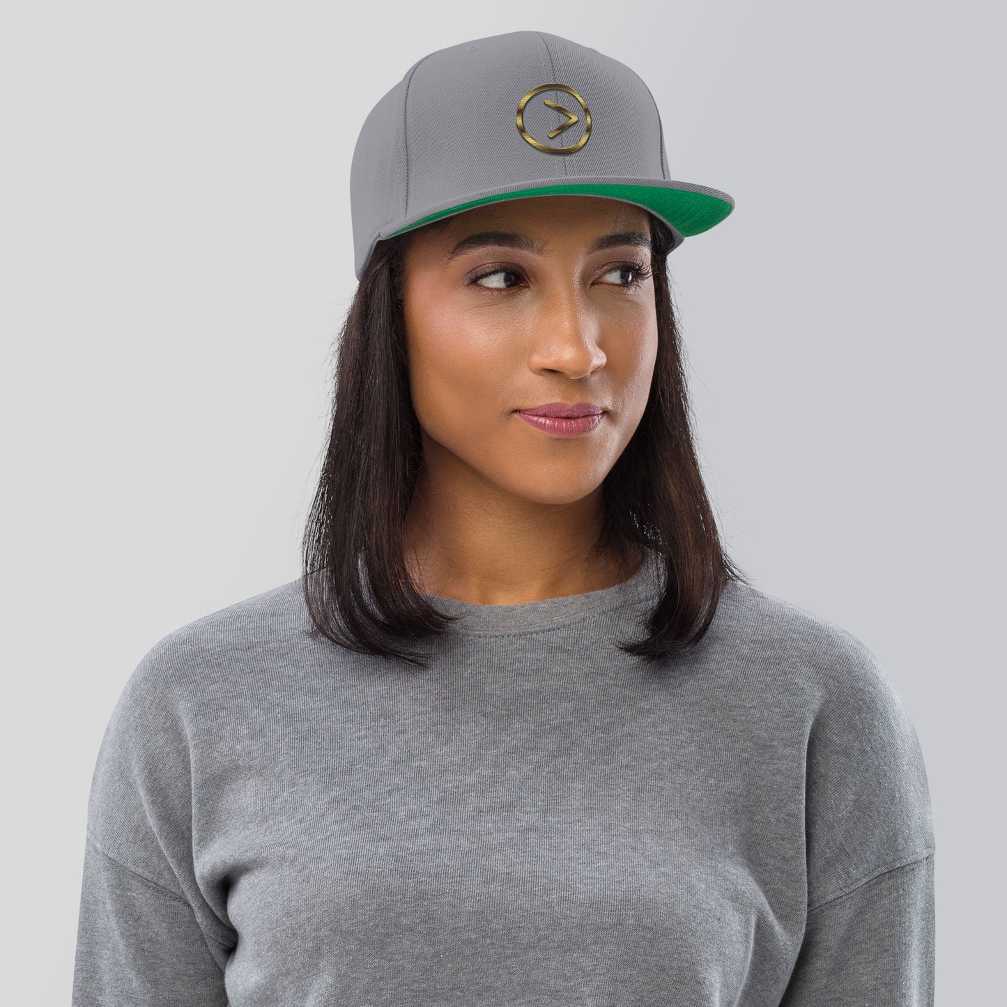 Greater Than-Snapback Hat