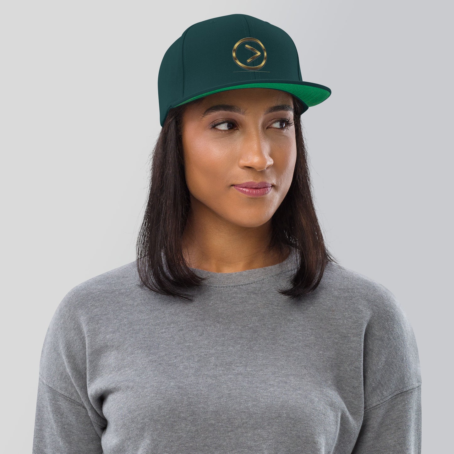 Greater Than-Snapback Hat