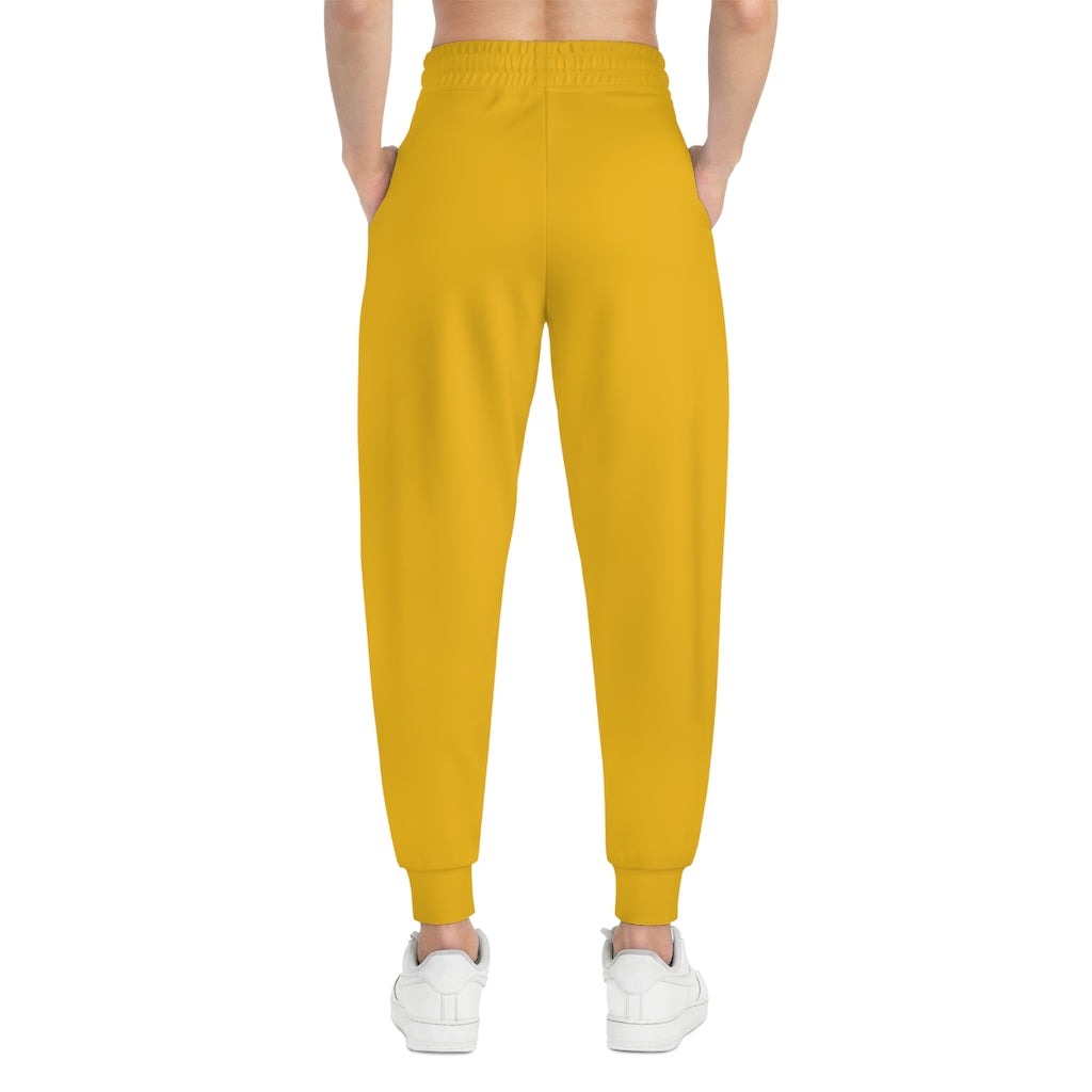 Rise Above: RBG Pride Yellow Athletic Joggers