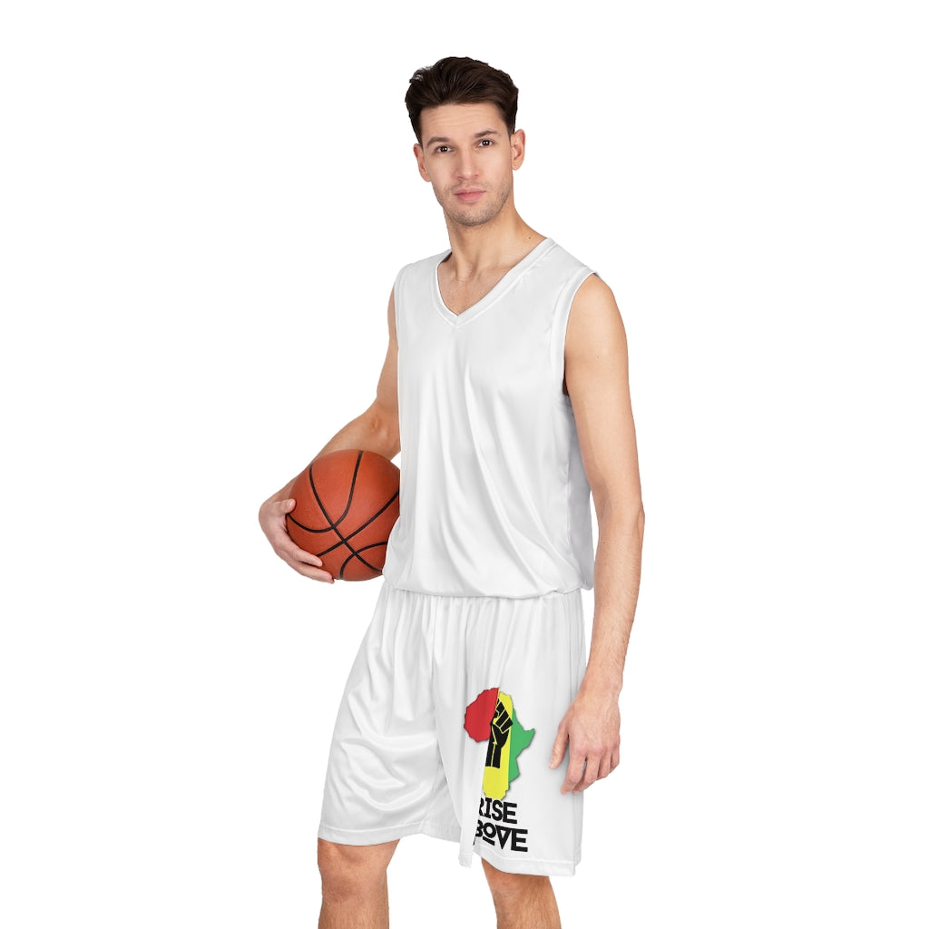 Rise Above: RBG Pride Day-Basketball Shorts