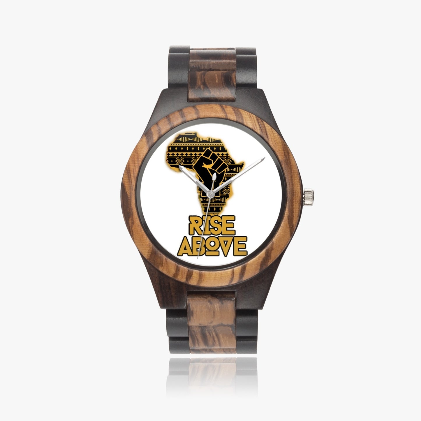 Rise Above: Royalty-. Indian Ebony Wooden Watch