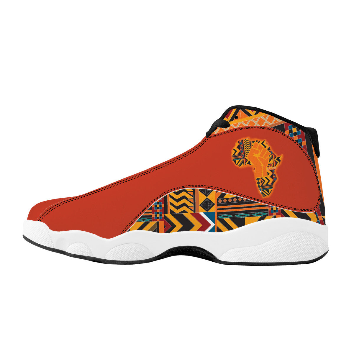 Rise Above: Village Rebel Basketball Shoes - Black