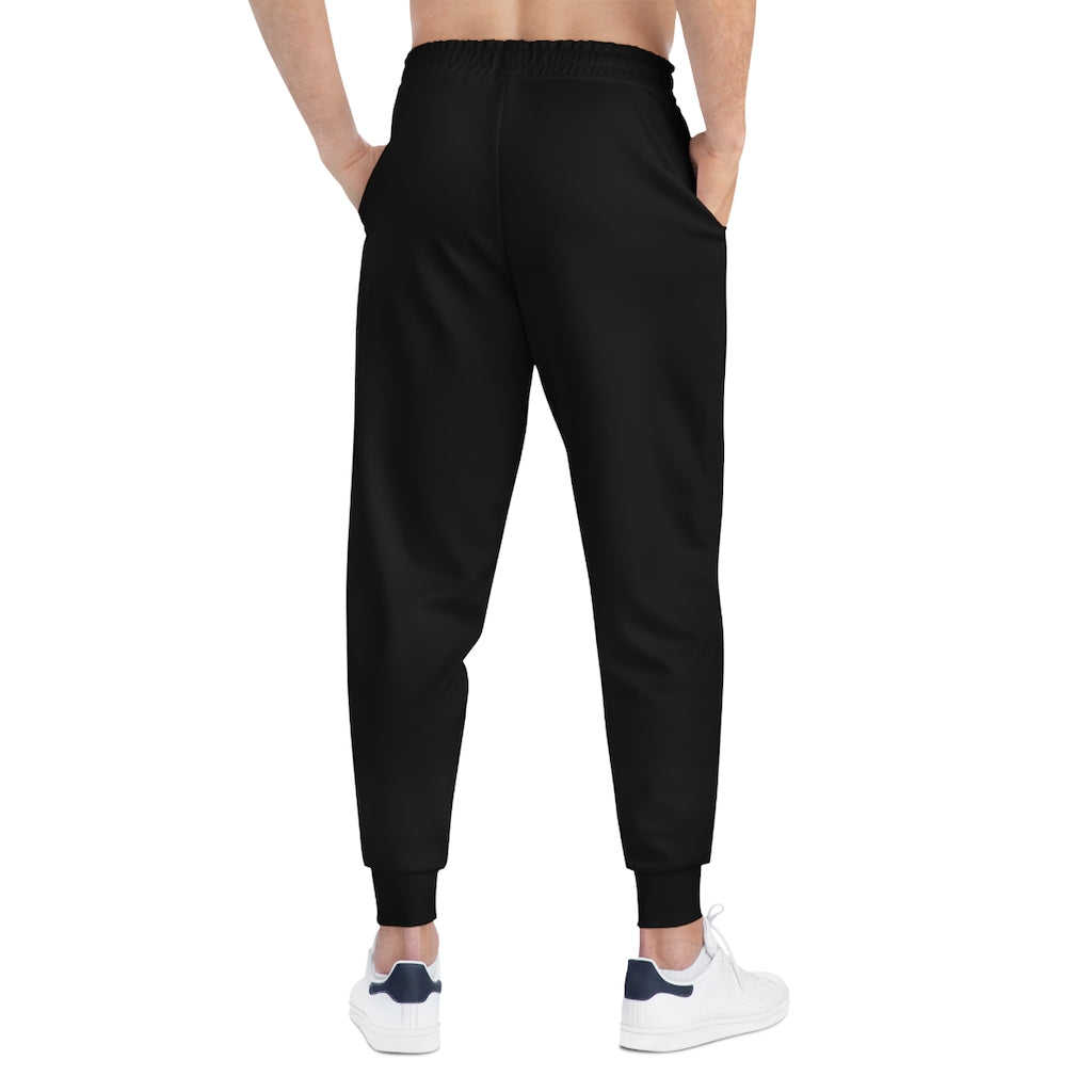 Rise Above: RBG Pride Black Athletic Joggers