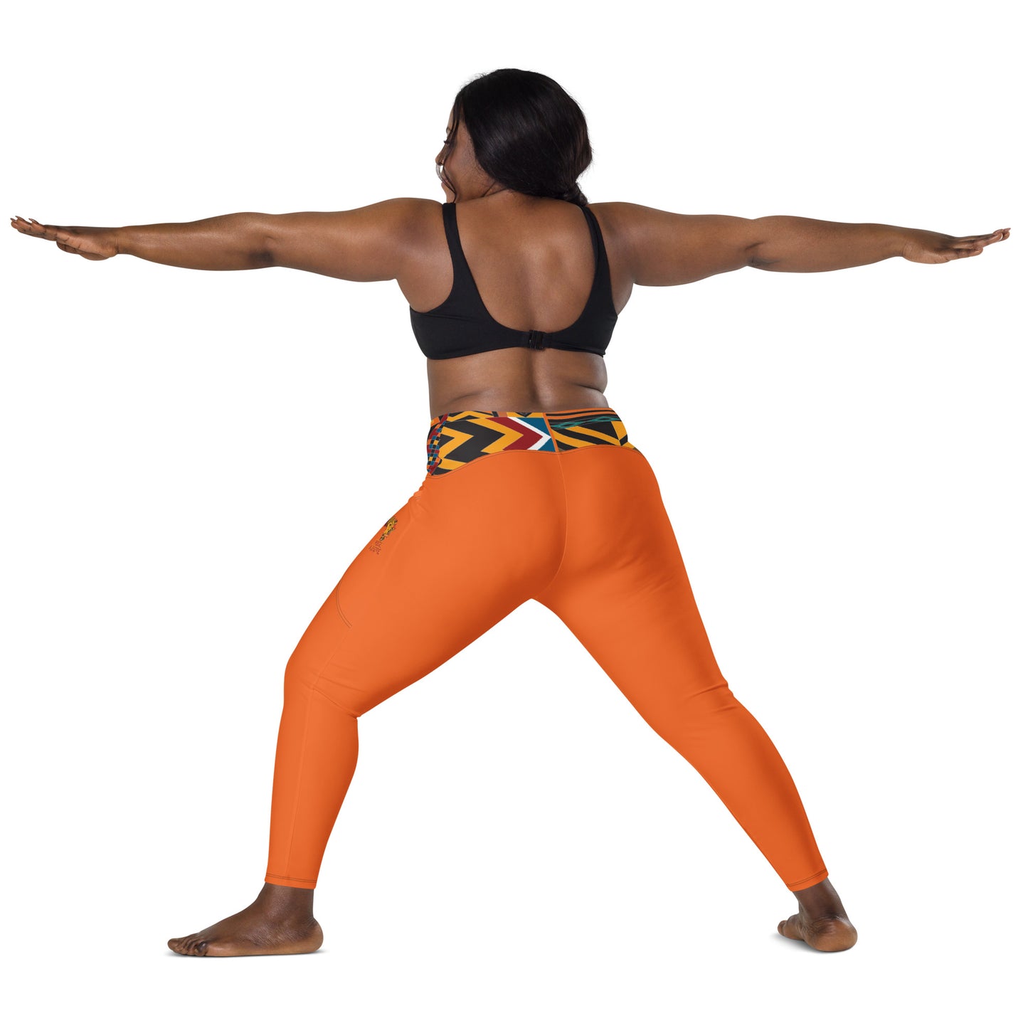 Rise Above: Village Rebel-Crossover leggings with pockets