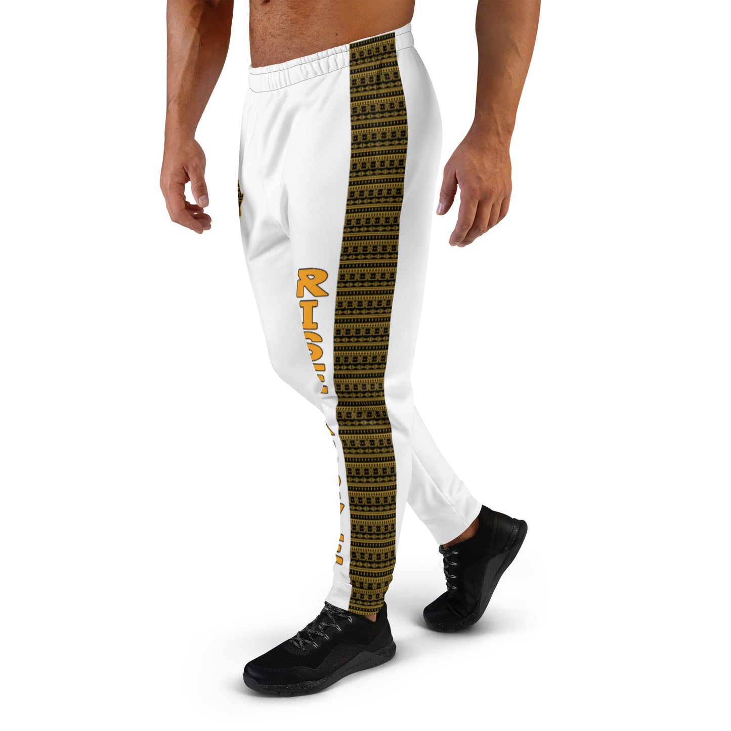 Rise Above Rolaty-White Men's Joggers