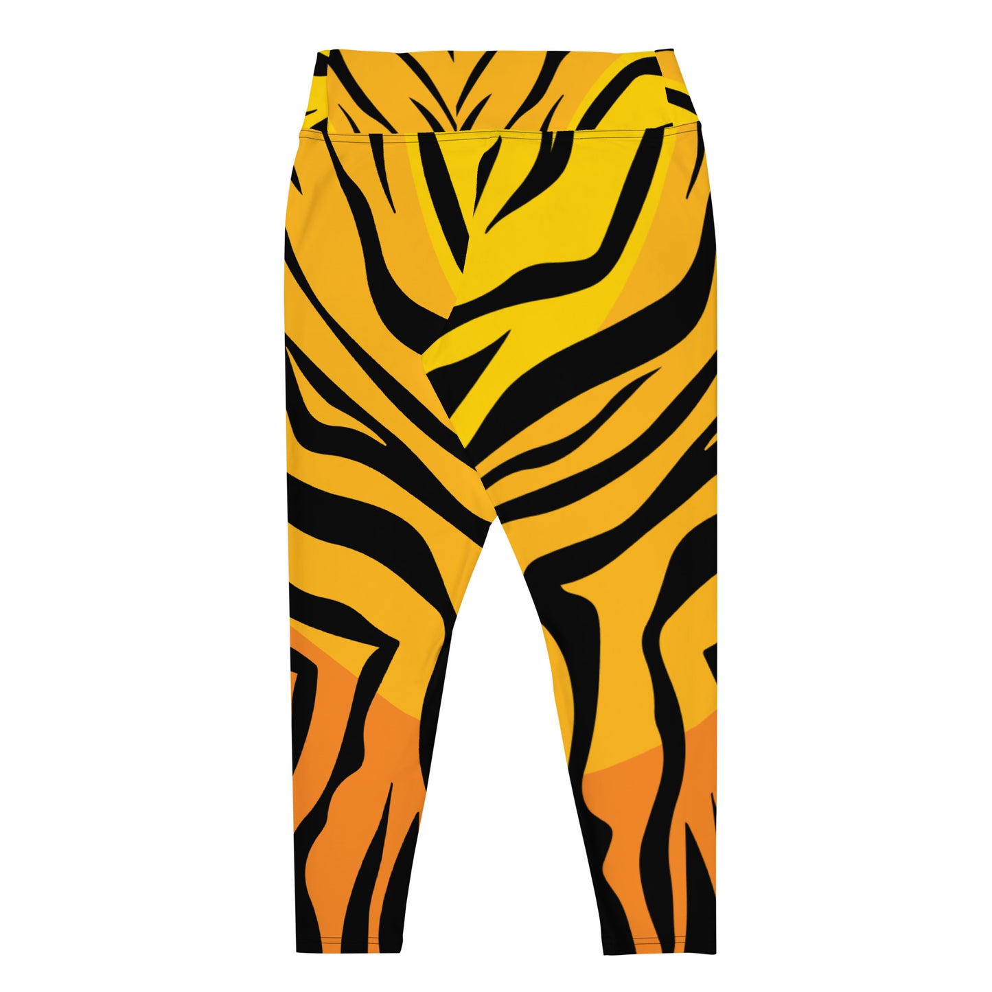 Gold Zebra Plus Size Leggings