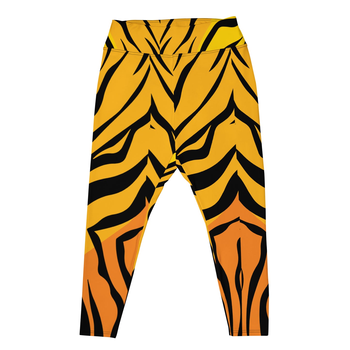 Gold Zebra Plus Size Leggings