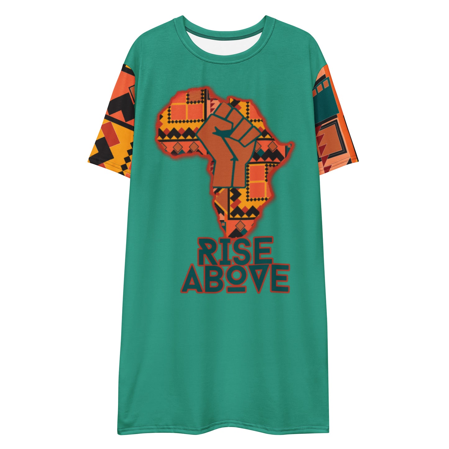 Rise Above: Live and In Color T-shirt dress