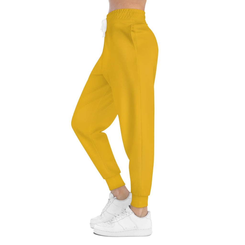 Rise Above: RBG Pride Yellow Athletic Joggers