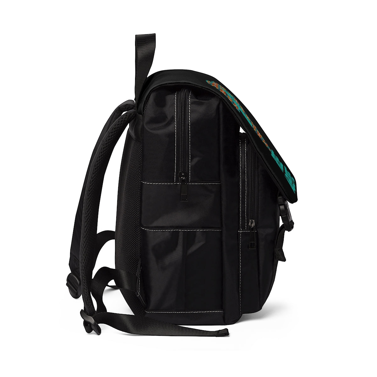 Rise Above: Coat of Many Colors Casual Shoulder Backpack
