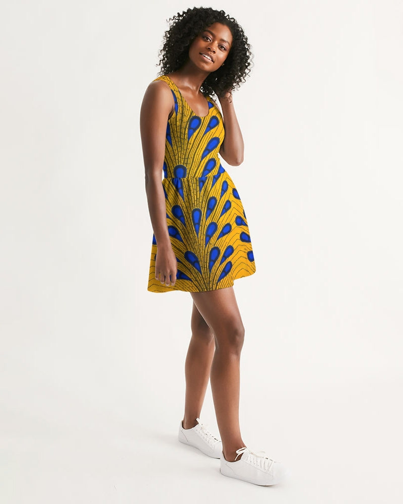 Royalty Women's Scoop Neck Skater Dress