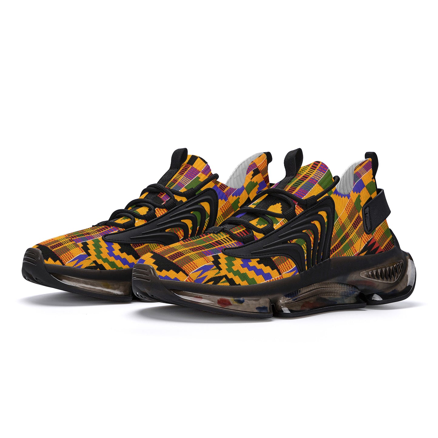 Fabric In Time Air Max React Sneakers - Black
