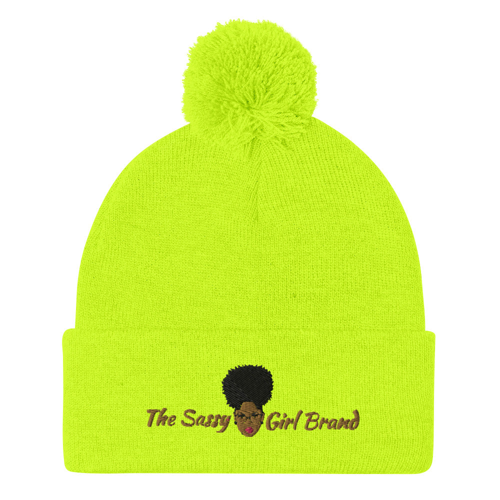 The Sassy Girl Brand-Pom-Pom Beanie