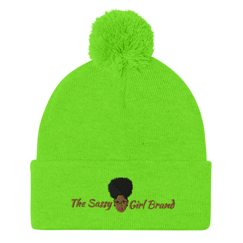 The Sassy Girl Brand-Pom-Pom Beanie