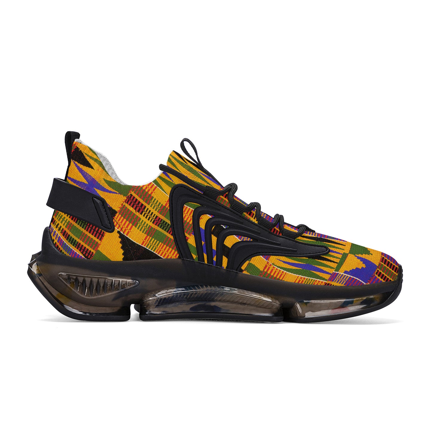 Fabric In Time Air Max React Sneakers - Black