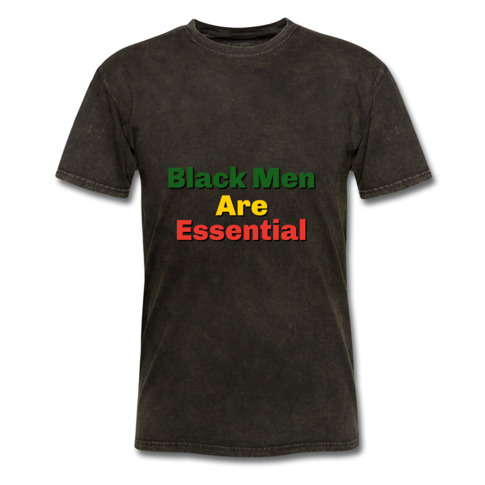 Black Men Are Essential - mineral black