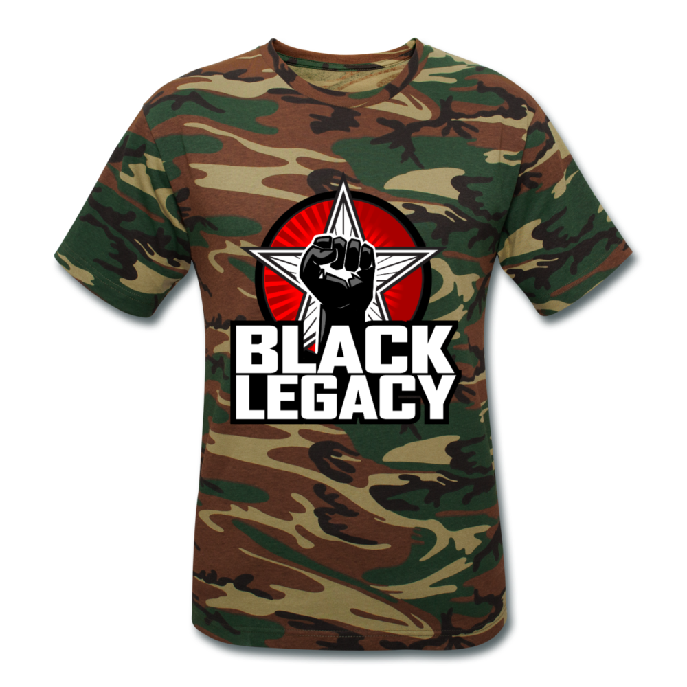 Black Legacy Camouflage T-Shirt - green camouflage