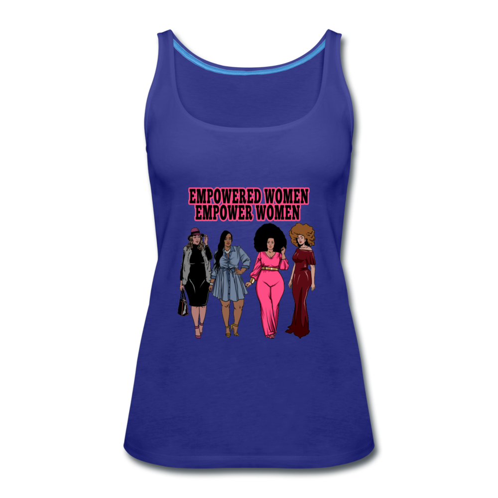 Empowering Women Premium Tank Top - royal blue
