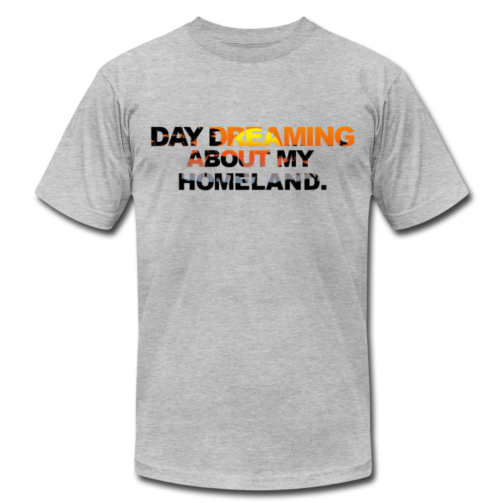 Home Sweet Home-Unisex Jersey T-Shirt by Bella + Canvas - heather gray