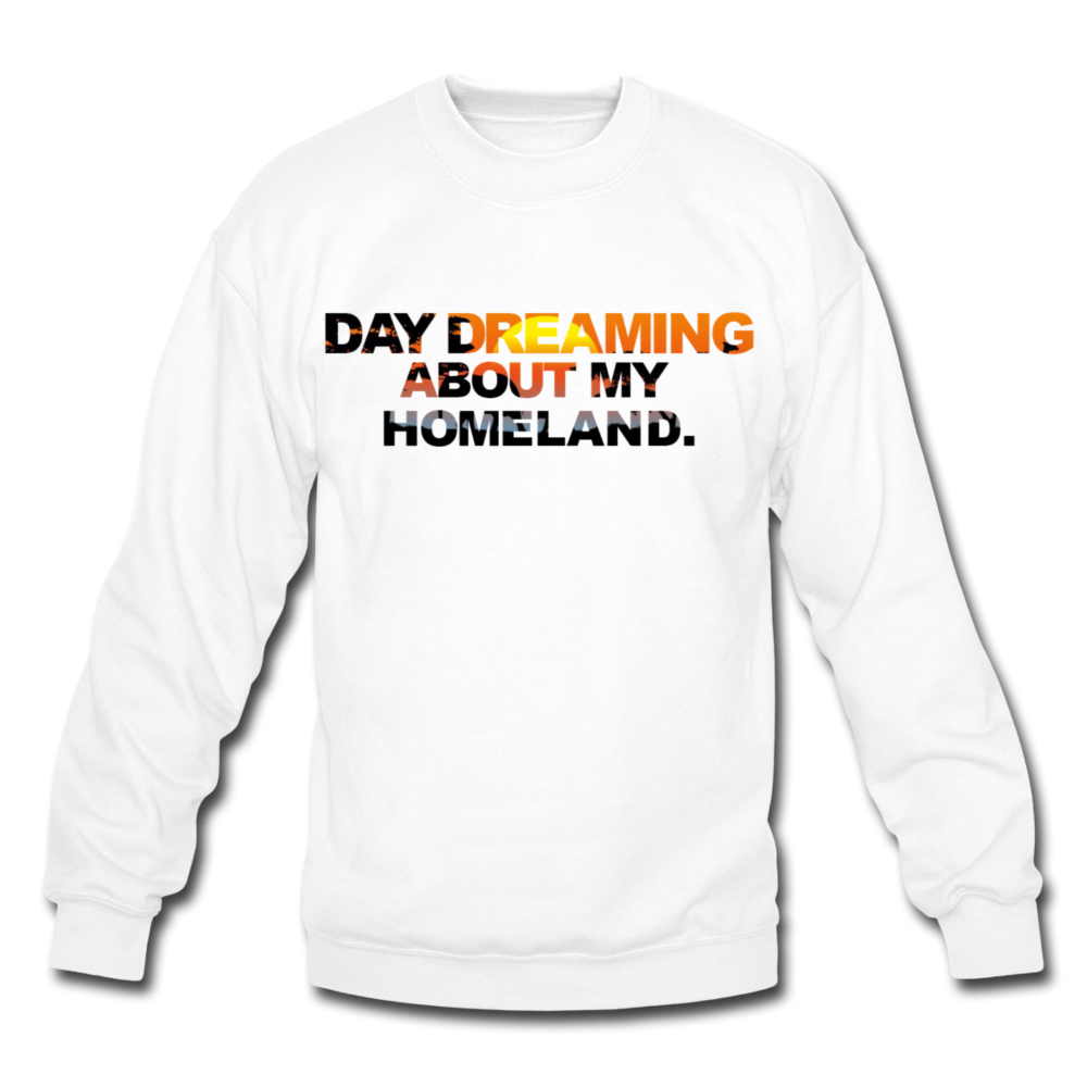 Home Sweet Home- Crewneck Sweatshirt - white