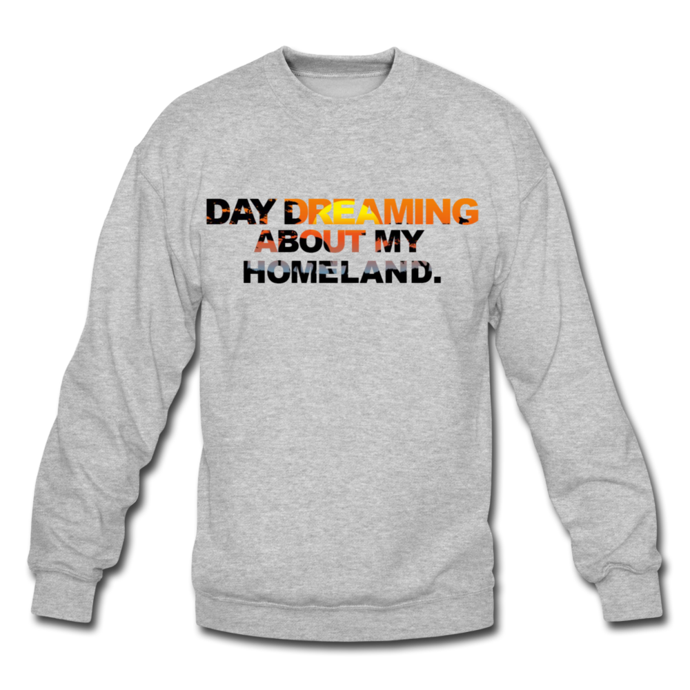 Home Sweet Home- Crewneck Sweatshirt - heather gray