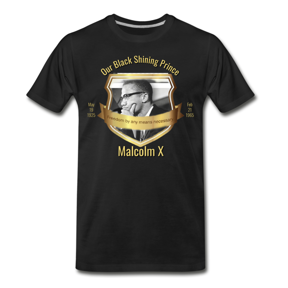 By Any Means Necessary- Premium T-Shirt - black