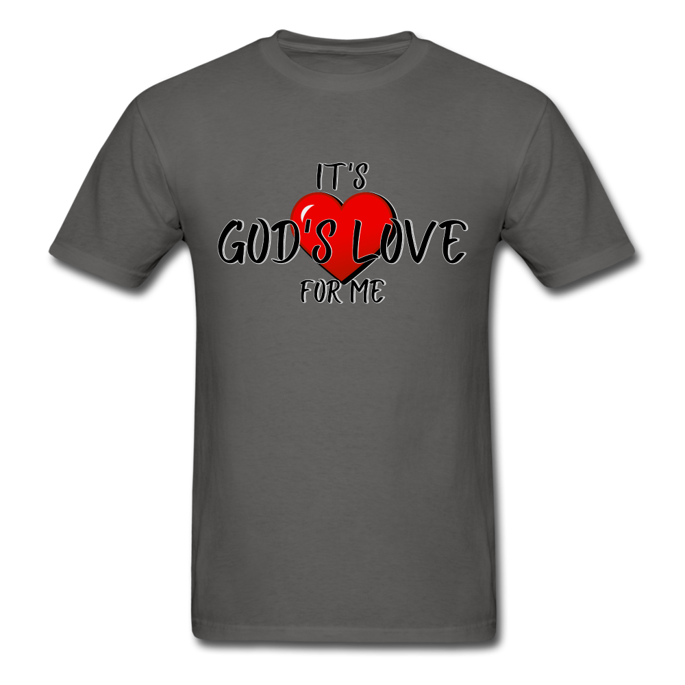God's Love Unisex Classic T-Shirt - charcoal