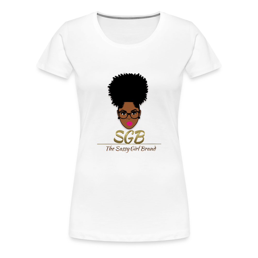 SGB Women’s Premium T-Shirt - white