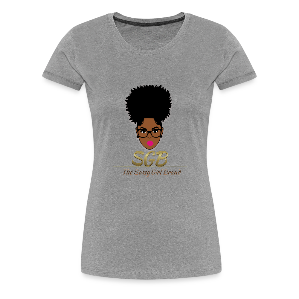 SGB Women’s Premium T-Shirt - heather gray