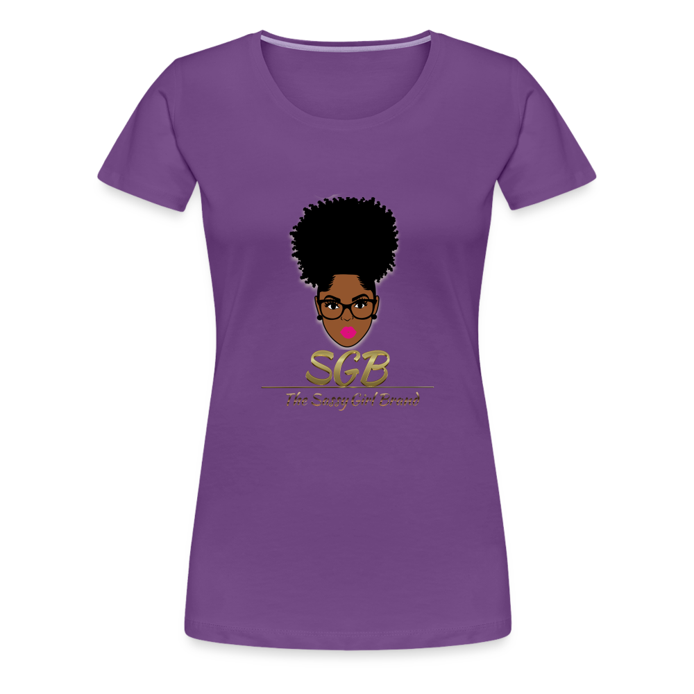 SGB Women’s Premium T-Shirt - purple