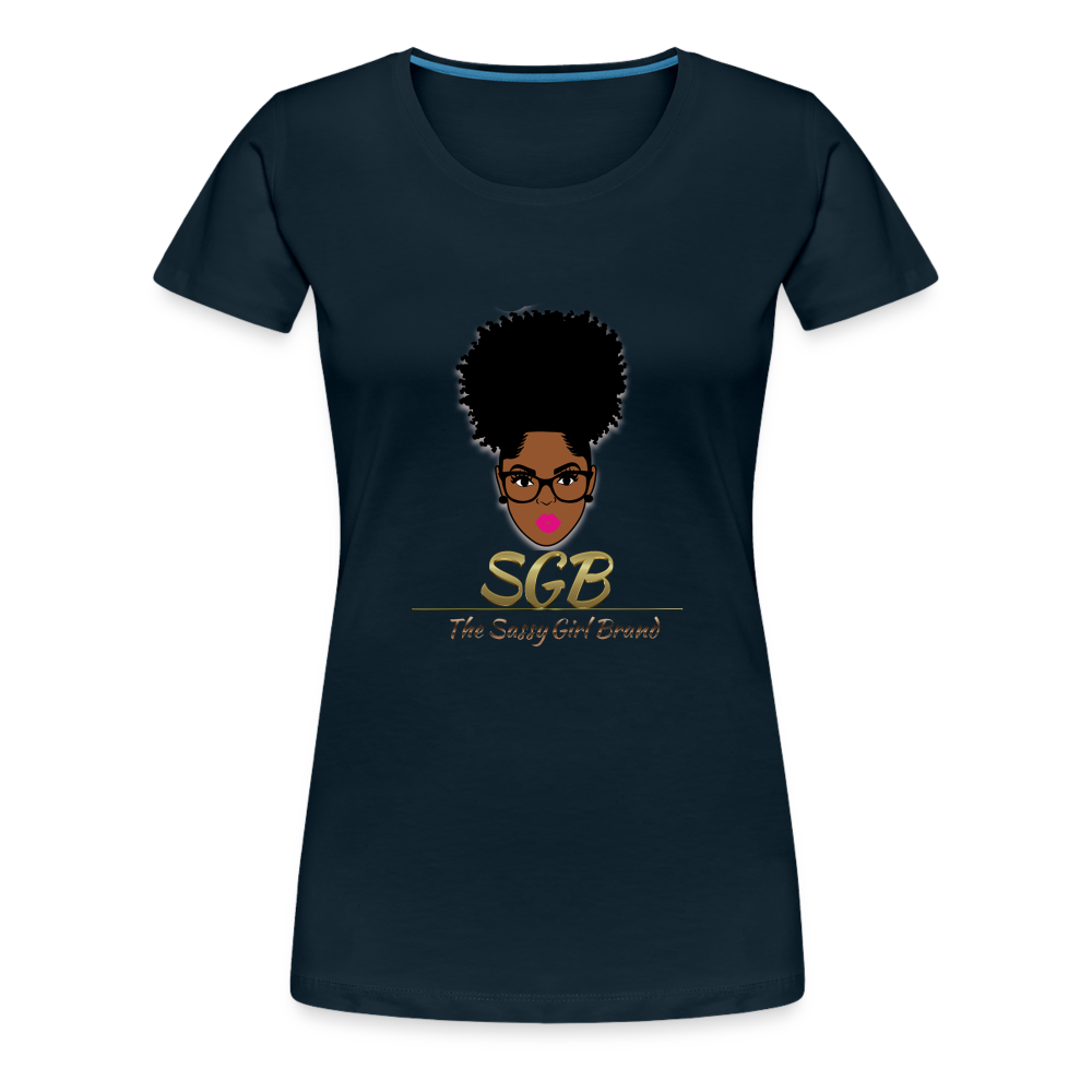 SGB Women’s Premium T-Shirt - deep navy