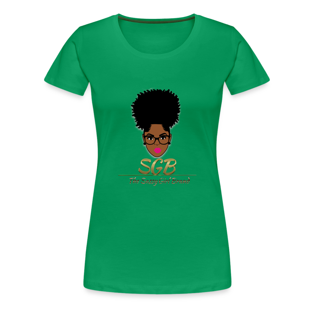 SGB Women’s Premium T-Shirt - kelly green
