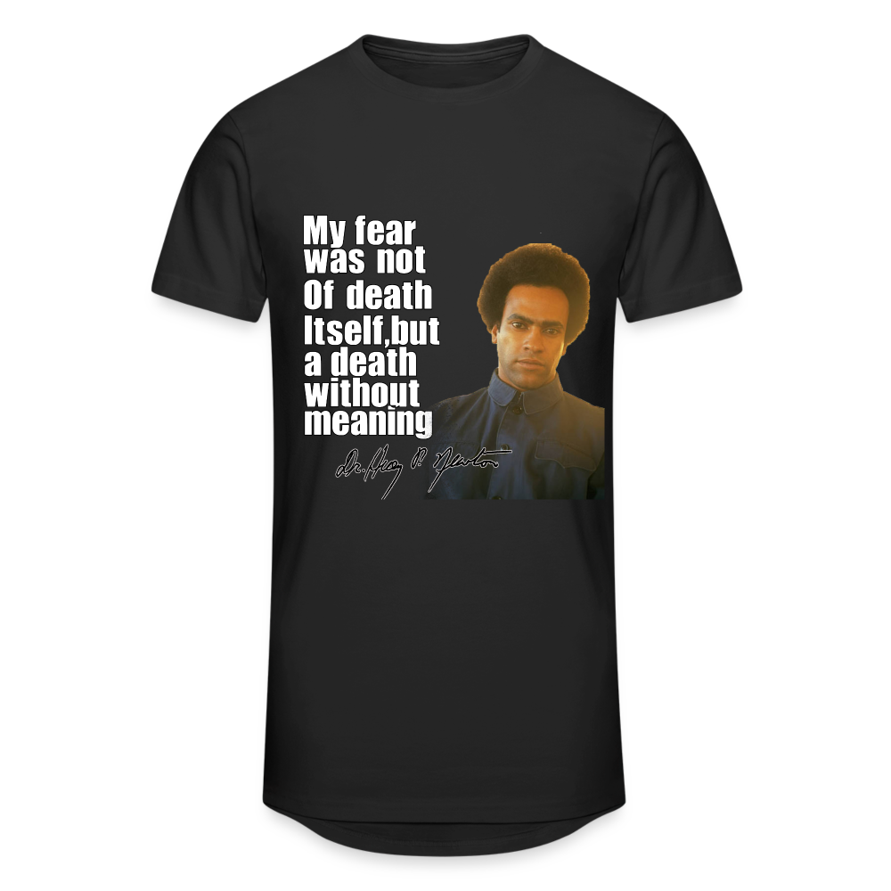 Dr. Newton: Long Body Urban Tee | Canvas - black