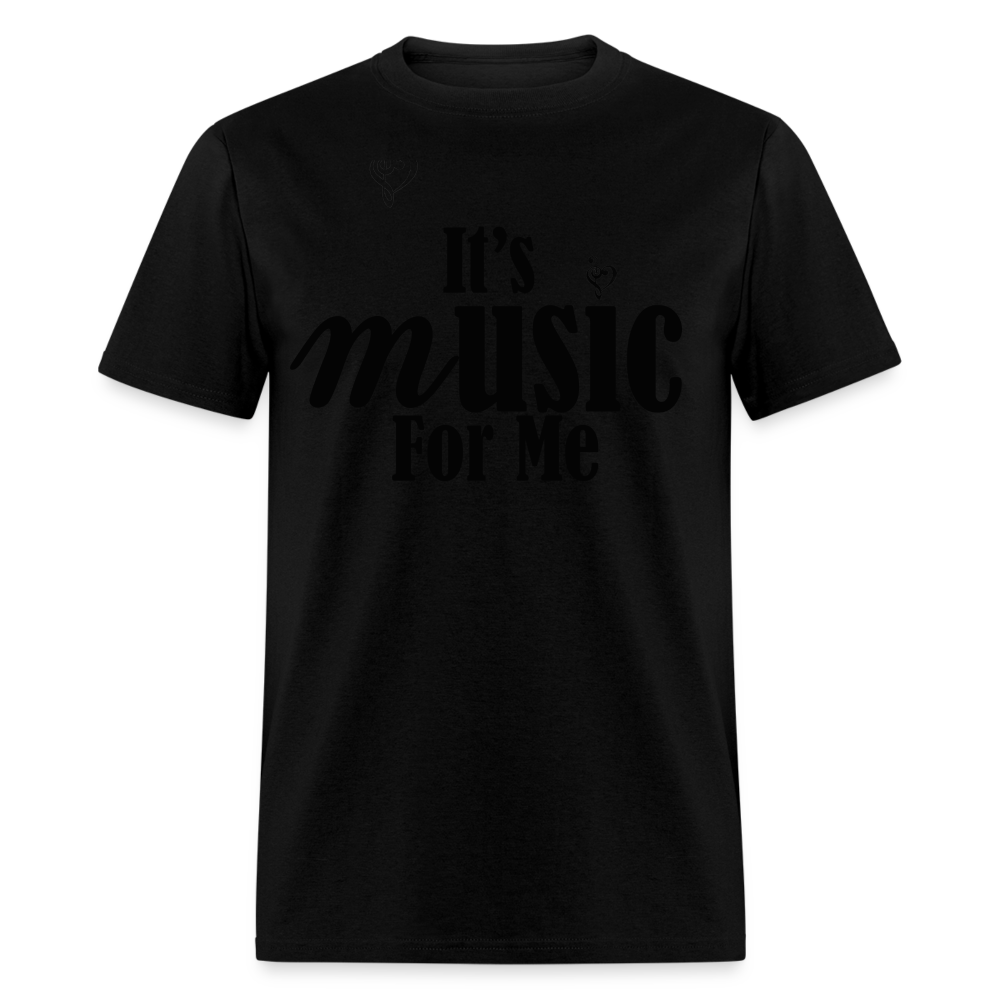 Music For Me Classic T-Shirt - black