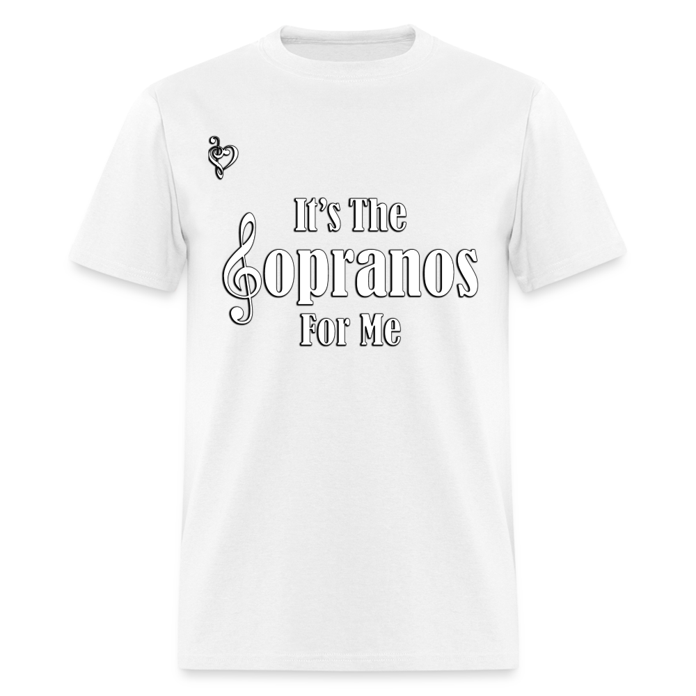 Soprano's For Me T-Shirt - white