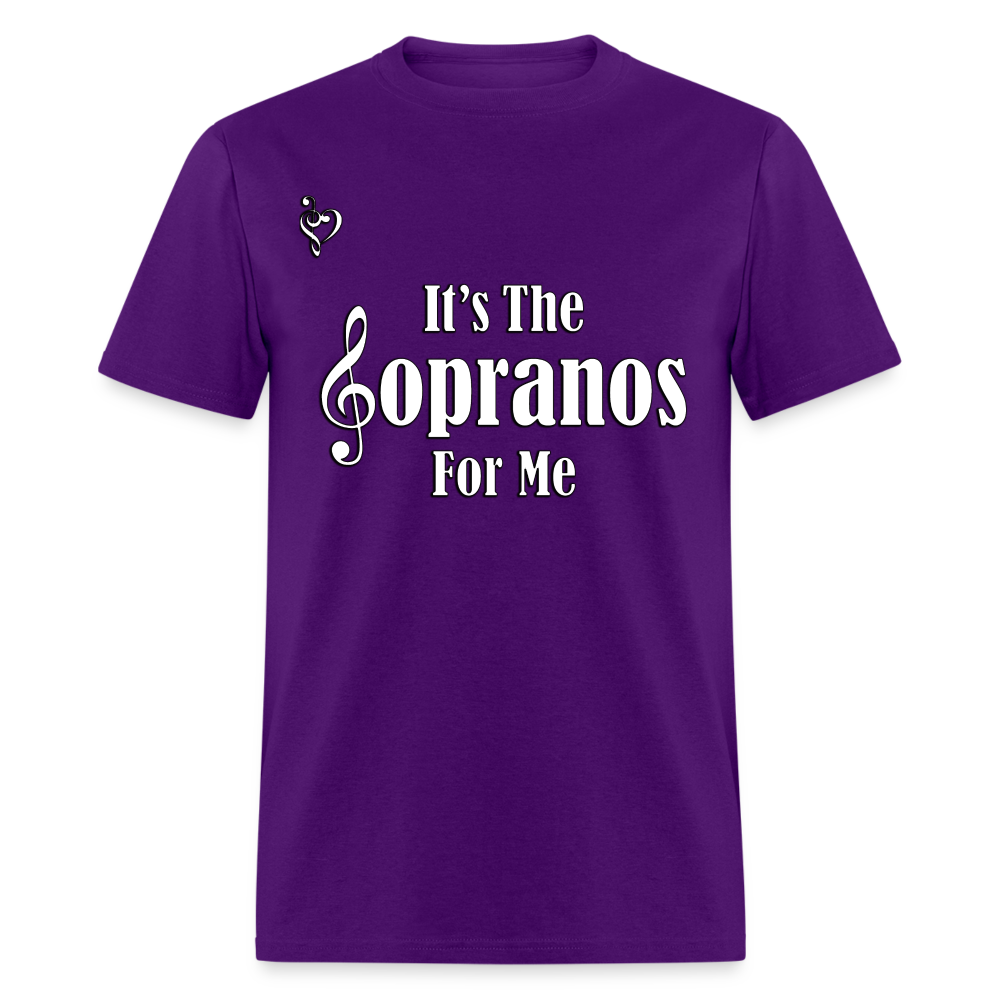 Soprano's For Me T-Shirt - purple