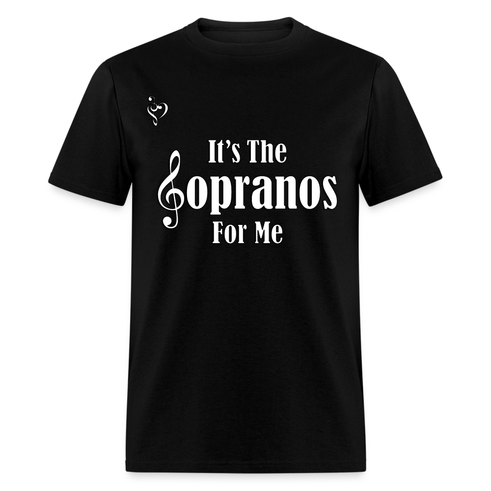 Soprano's For Me T-Shirt - black