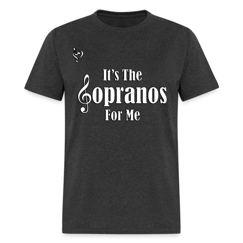 Soprano's For Me T-Shirt - heather black