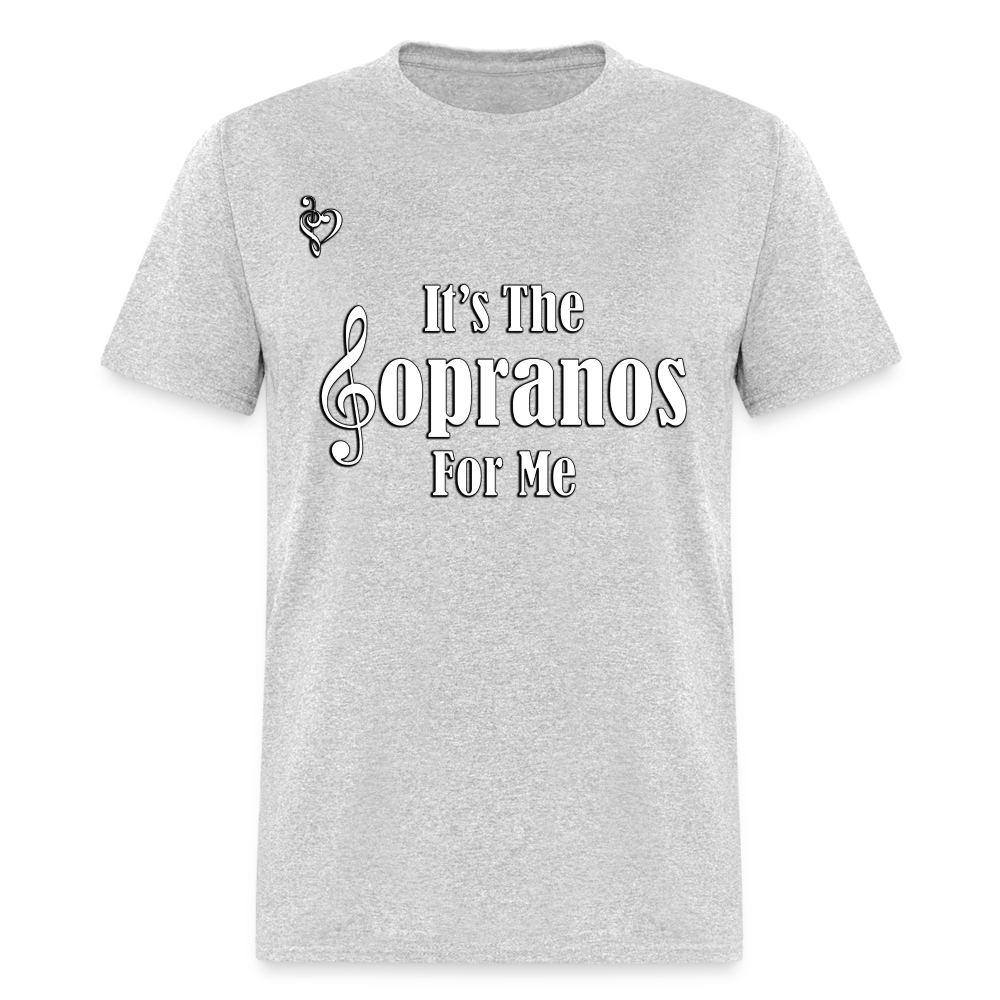 Soprano's For Me T-Shirt - heather gray