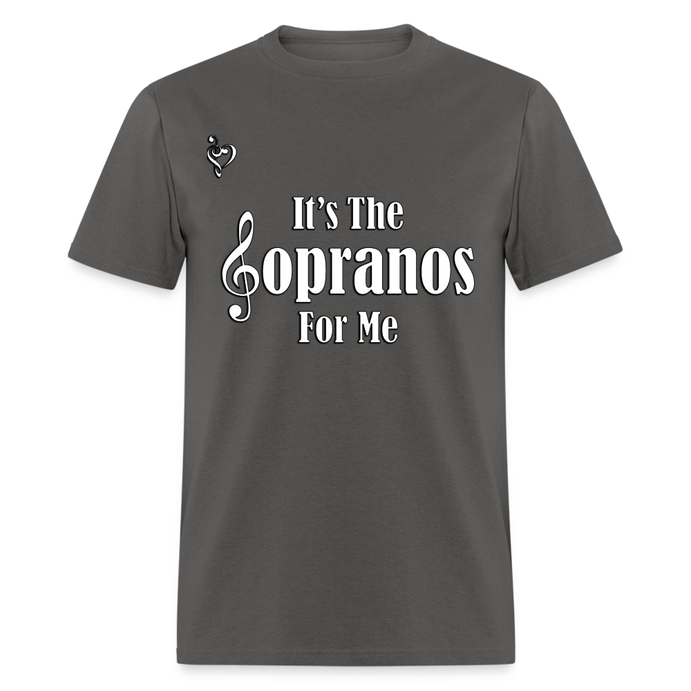 Soprano's For Me T-Shirt - charcoal