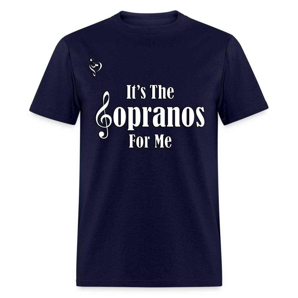 Soprano's For Me T-Shirt - navy