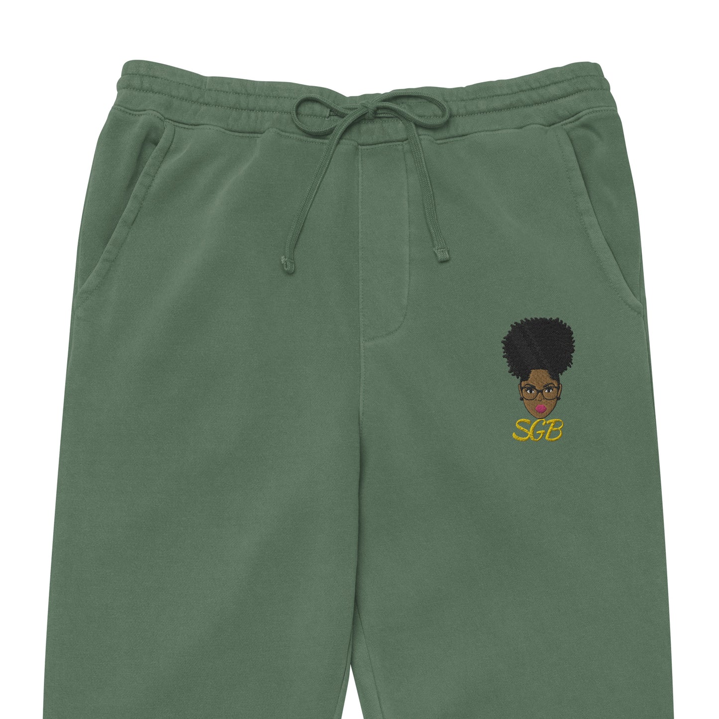 Sassy pigment-dyed sweatpants