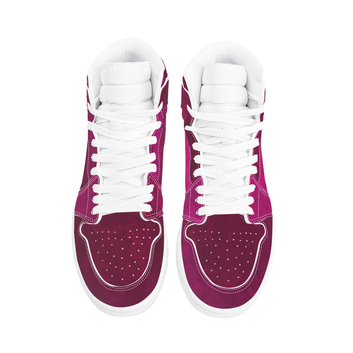 Wine Country- High Top Synthetic Leather Sneaker